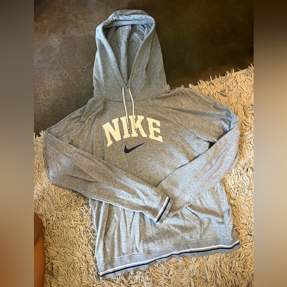 Nike Tops - Nike size small grey hoodie